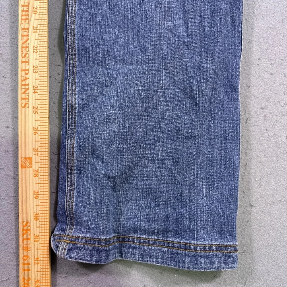Duluth Trading Co Mens 42x32 Medium Wash Flex Ballroom Workwear Blue Jeans